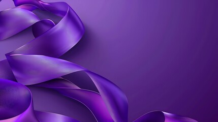 Fototapete - Abstract business template pink and purple gradient wave or curved shape isolated on white background