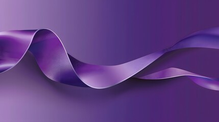 Fototapete - Abstract business template pink and purple gradient wave or curved shape isolated on white background