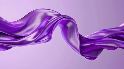 Fototapete - Abstract business template pink and purple gradient wave or curved shape isolated on white background