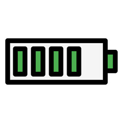 Sticker - battery icon 