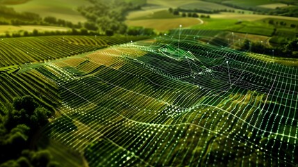 Aufkleber - Innovative Smart Farming Techniques Transforming Agricultural Landscapes