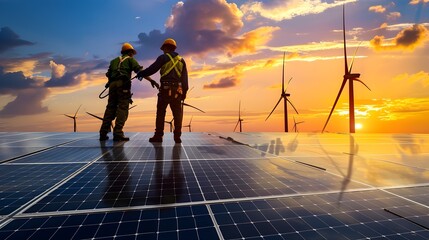 Aufkleber - Renewable Energy Engineering Harnessing Sustainable Solutions for the Future
