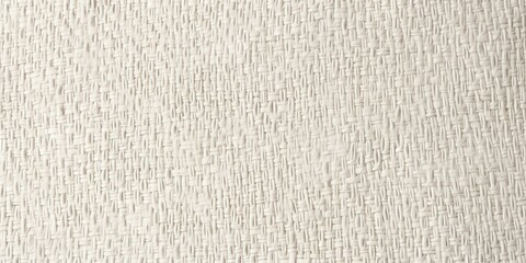 Poster - White Woven Fabric Texture