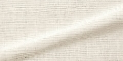 Poster - White Fabric Texture
