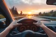 © HORA STUDIO - Car driving through the road.