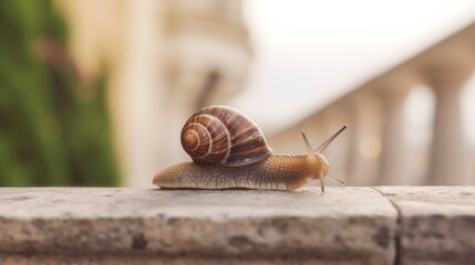 Snail on a Stone