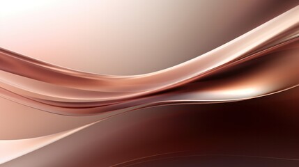 Poster - a mesmerizing abstract design showcasing a smooth metallic texture with subtle curves and lines.