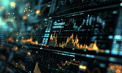 Charts on screen
