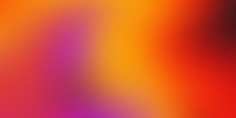 Colorful modern gradient background red and orange texture noise