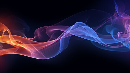 Wall Mural - Abstract Smoke Wallpaper Background for Desktop