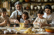 © Jackson Photography - Italian family making pasta for the Feast of the Seven Fishes