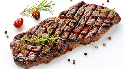 Sticker - Grilled Steak with Rosemary and Peppercorns