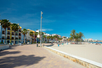 Poster - La Villajoyosa (La Vila Joiosa), Spain. Costa Blanca	