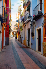 Poster - La Villajoyosa (La Vila Joiosa), Spain. Costa Blanca	