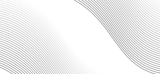 Poster - abstract pink background with waves Thin line on white. isolated on white background in concept luxury. Abstract background	