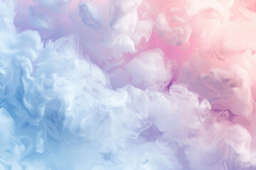 Generative ai on theme of beautiful texture soft fluffy cotton, design natural abstract background