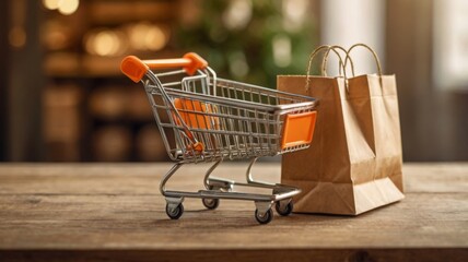 Aufkleber - Sale and Shopping Concept Background