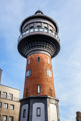 Wall Mural - View of Water Tower with observation deck and Murarium Museum. Zelenogradsk. Kaliningrad region. Russia