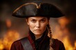© Balaraw - Portrait of a determined female pirate