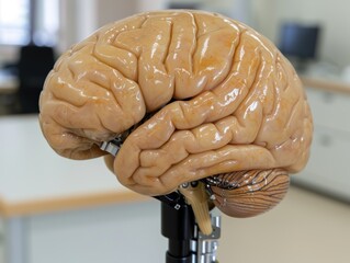 Wall Mural - Detailed model of the human brain