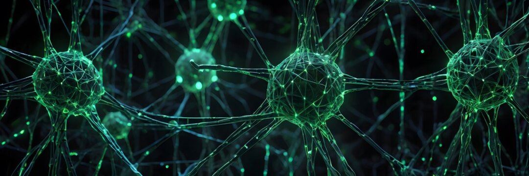 Artificial neural networks and abstract simple graphics scheme of neural mind
