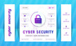 © trdtitu - Cyber security mordent social media ads design template
