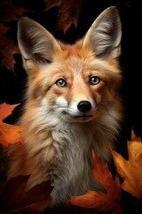 Poster - red fox vulpes