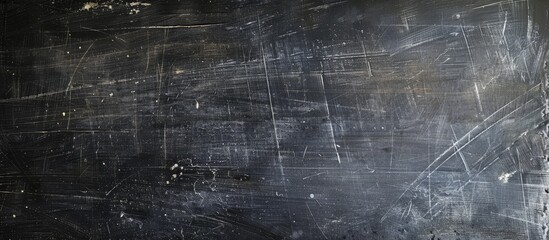 Fototapete - Chalk smudged on blackboard as a textured background for adding copy space images or graphics
