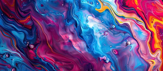 Poster - Abstract art backgrounds showcasing the digital structure of a painting with plenty of copy space image