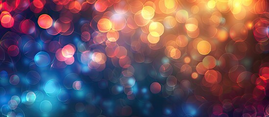 Aufkleber - A background image with a blurred bokeh effect for copy space image