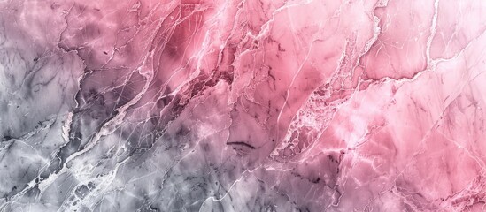 Poster - Marble textured background in shades of pink and gray providing space for text or images. Creative banner. Copyspace image