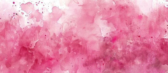 Aufkleber - A pink watercolor effect created using a handmade technique ready for use as a copy space image