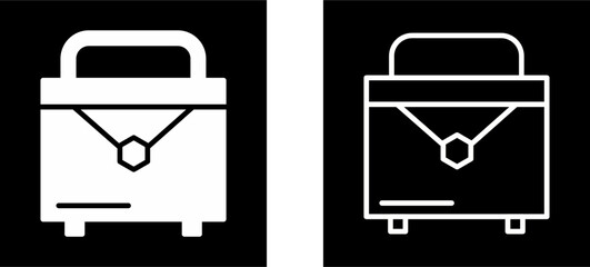 Poster - Briefcase Vector Icon