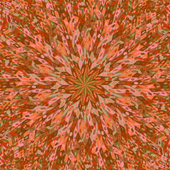 Poster - Geometrical dynamic tiled mosaic background - psychedelic abstract colorful vector graphic design