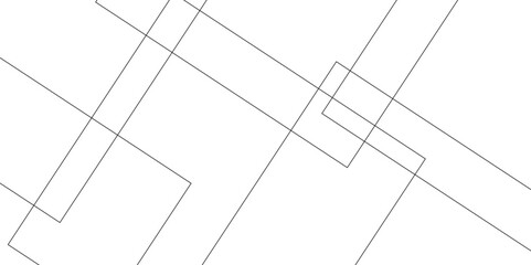 Poster - Abstract seamless random geometric white, black square lines pattern on a transparent background design. abstract background with luxury geometric random chaotic lines. squares and triangle line.