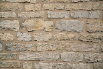 stone wall texture and background, close up