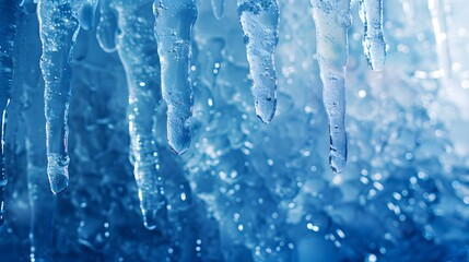 Wall Mural - icicle background