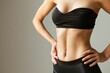 © Igor - female flawless body waist touch fat cells cellulite