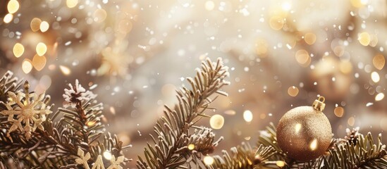 Poster - Abstract holiday background featuring New Year fireworks with copy space image