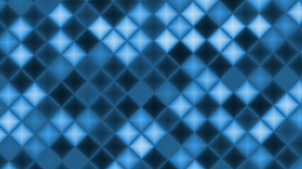 Wall Mural - Abstract geometric square pattern and seamless looping motion background.