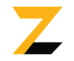 Fototapete - letter Z Logo modern branding monogram set.
