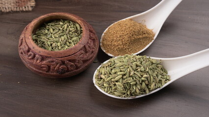 Fennel is a highly aromatic and flavorful herbs used in cooking and drinks are used as breath freshener.