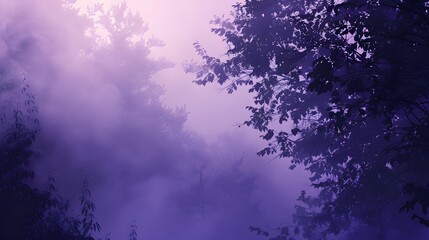 Canvas Print - mist purple background