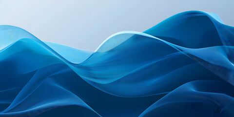 Sticker - abstract blue backround banner template