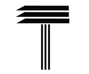 Fototapete - Initial letter T logo Design Vector