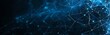 © Антон Сальников - Visualization of big data. Science background. Complicated data with compounds. Lines plexus.