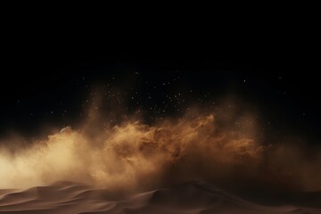 Wall Mural - Desert explosion effect backdrop