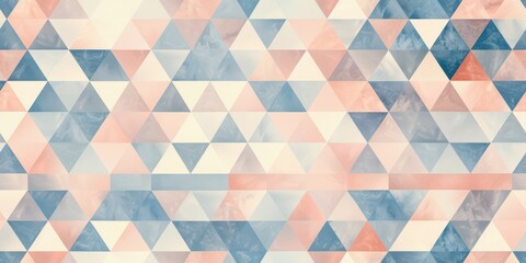 Wall Mural - a pattern of triangles