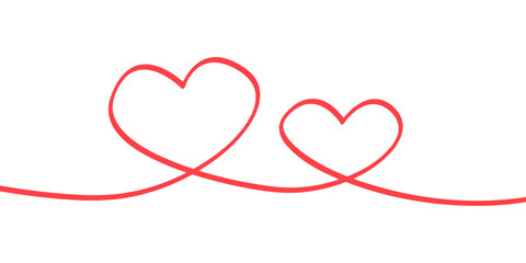 Wall Mural - abstract art illustration for decoration purposes on special wedding or valentine day. vector hearts