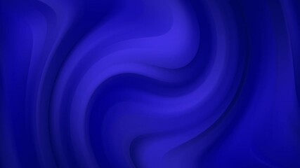 Wall Mural - Dynamic abstract animation background liquid gradient 4K blue and blue loop wave